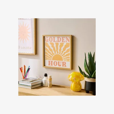 Dunelm Golden Hour Framed Print