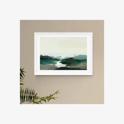 Dunelm East End Prints Highland View Print