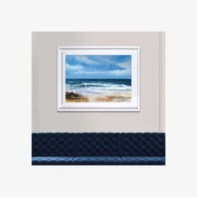 Dunelm The Art Group Boundless Framed Print Blue