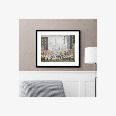 Dunelm Coming From The Mill 1930 Lowry Framed Print MultiColoured
