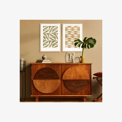 Dunelm Set of 2 Symphony Framed Prints