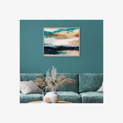 Dunelm Evening Light by Joanne Last Framed Canvas
