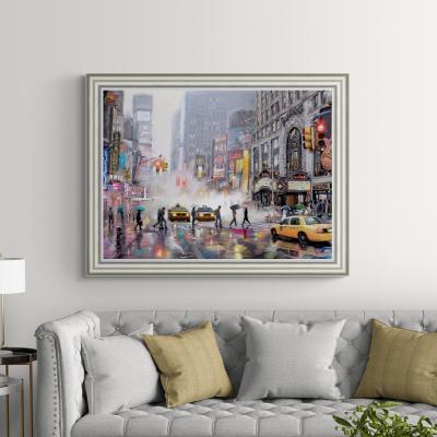 Dunelm New York Hard Rock by Richard Macneil Framed Print MultiColoured