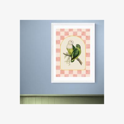 Dunelm East End Prints Check Out These Lovebirds Print