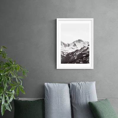 Dunelm East End Prints Winter Print Black/White