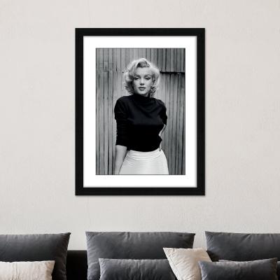 Dunelm The Art Group Marilyn Monroe Framed Print Black and white