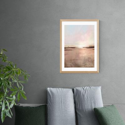 Dunelm East End Prints New Dawn Print Natural