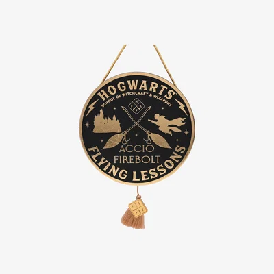 Dunelm Harry Potter Flying Lesson Hanging Plaque