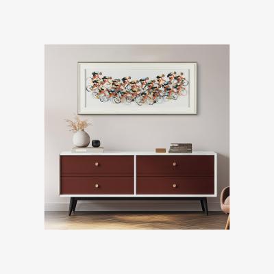 Dunelm Cedar & Sage Peloton Framed Print