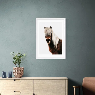 Dunelm East End Prints Horse Print Brown