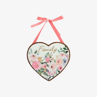 Dunelm The Cottage Garden Family Hanging Plaque