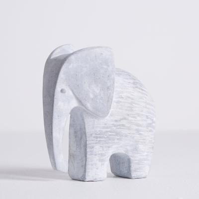 Dunelm Concrete Effect Resin Elephant Grey