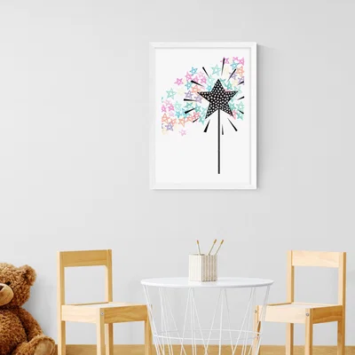 Dunelm East End Prints Magic Print MultiColoured
