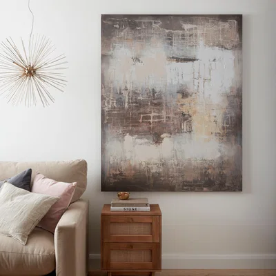 Dunelm XL Neutrals Canvas Brown