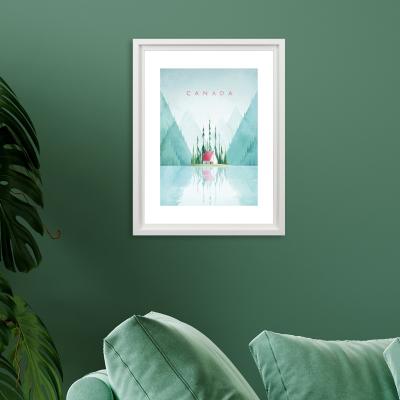 Dunelm The Art Group Canada Framed Print Blue