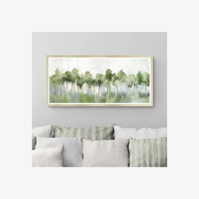 Dunelm Artko Forest of Sapphire by Mona Grace Framed Print