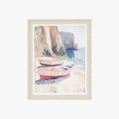 Dunelm Cedar & Sage Whispering Shores Framed Print