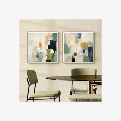 Dunelm Artko Set of 2 Spectrum by Irena Orlov Framed Prints