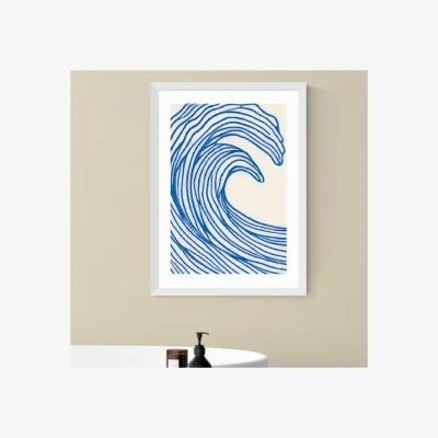 Dunelm East End Prints Wavy Lines Print