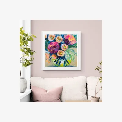 Dunelm Artko Jubilant by Jeanette Vertentes Framed Print