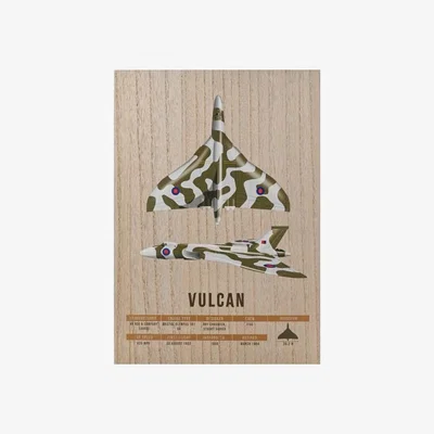 Dunelm Military Heritage RAF Vulcan Wall Plaque