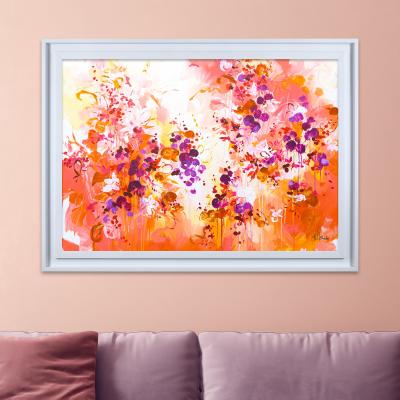 Dunelm The Art Group Soul Signature Floral V Framed Print MultiColoured