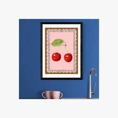 Dunelm East End Prints Carnival Cherries Print