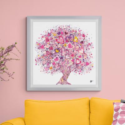 Dunelm Love Story by Sara Otter Framed Print MultiColoured