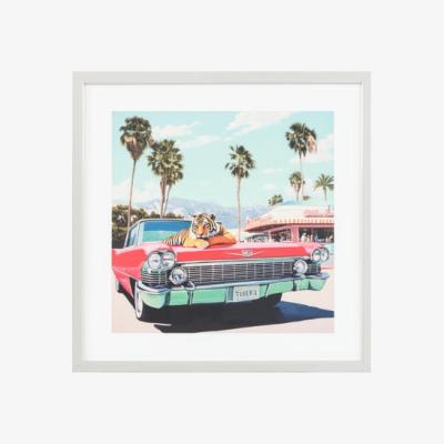 Dunelm Cedar & Sage Wild Rest Stop Framed Print