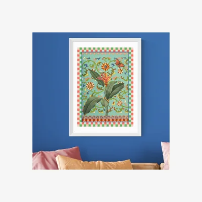Dunelm East End Prints Flora and Pattern I Print