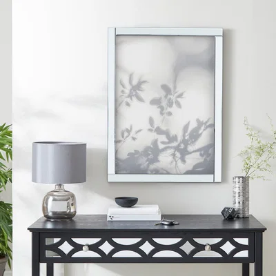 Dunelm Luxe Poster Frame Silver