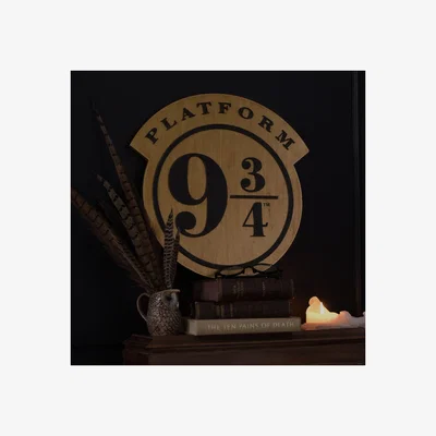 Dunelm Harry Potter Platform 9 & 3 Quarters Wall Plaque