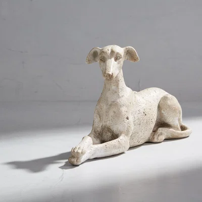 Dunelm Dorma Lying Down Greyhound Grey