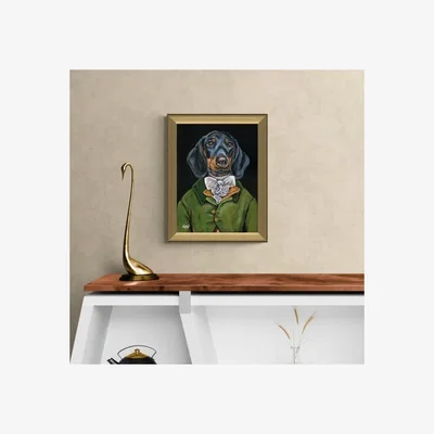 Dunelm Digby Framed Print MultiColoured
