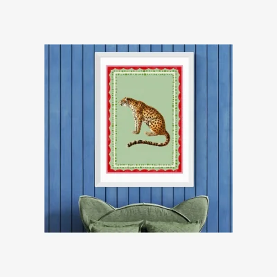 Dunelm East End Prints Carnival Leopard Print