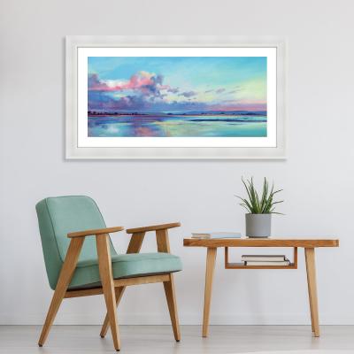 Dunelm The Art Group Salt Marsh Framed Print MultiColoured