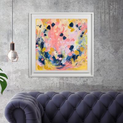 Dunelm The Art Group Autumn Reflection Framed Print MultiColoured