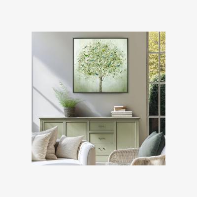 Dunelm Cedar & Sage Wishful Thinking Framed Canvas