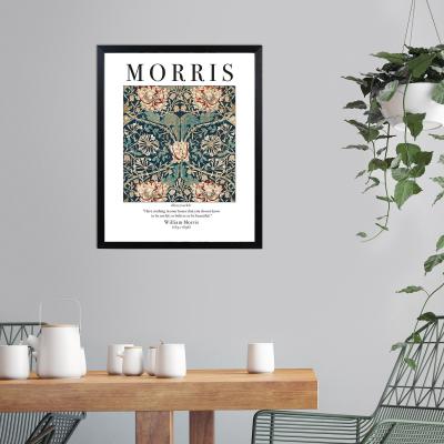Dunelm The Art Group Honeysuckle Framed Print by William Morris MultiColoured