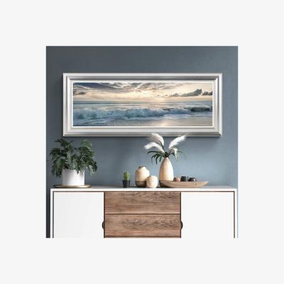 Dunelm Soft Tides Framed Print MultiColoured
