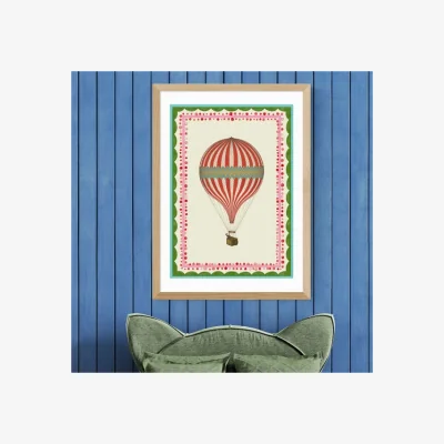 Dunelm East End Prints Carnival Hot Air Balloon Print