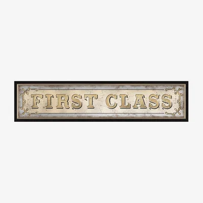 Dunelm First Class Framed Mirror Wall Art