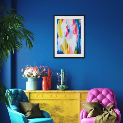 Dunelm Lucy Donovan Art Freya Print MultiColoured