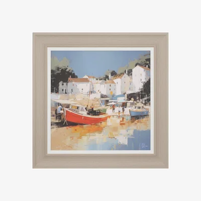 Dunelm Golden Cove Framed Print
