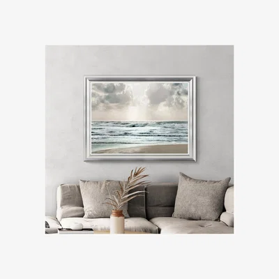 Dunelm Calm Shore Framed Print