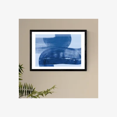 Dunelm East End Prints Abstract Shapes Print