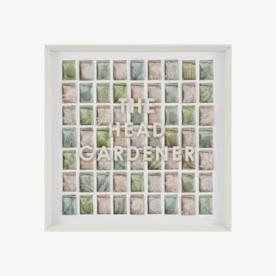 Dunelm Cedar and Sage Gardener Graphic Framed Print