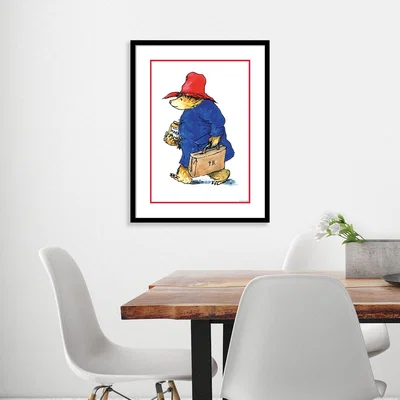 Dunelm The Art Group Paddington Bear Framed Print Blue
