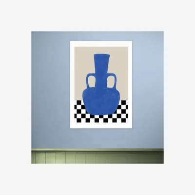 Dunelm East End Prints Blue Still Life II Print