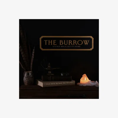 Dunelm Harry Potter The Burrow Wall Plaque